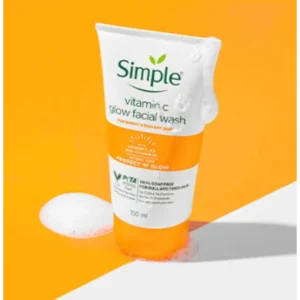 Simple vitamin c glow facial wash 150ml