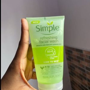 Simple refreshing face wash (all skin type)