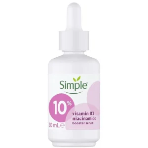 Simple vitamin B3 niacinamide booster serum