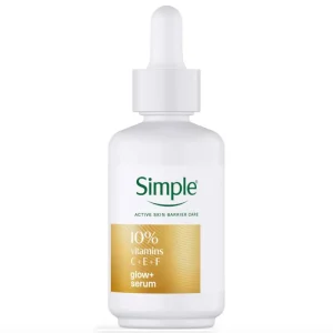 Simple 10% Vitamin C +E + F glow serum