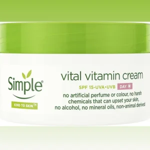Simple day cream spf 15+