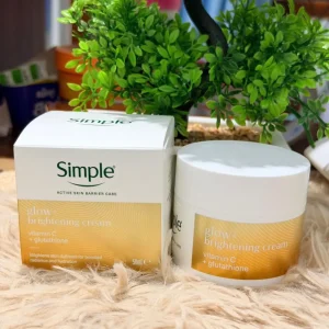 Simple glow brightening cream