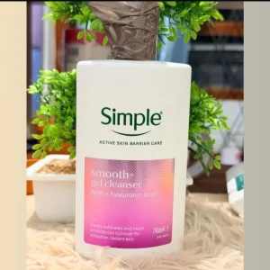 Simple Smooth gel cleanser